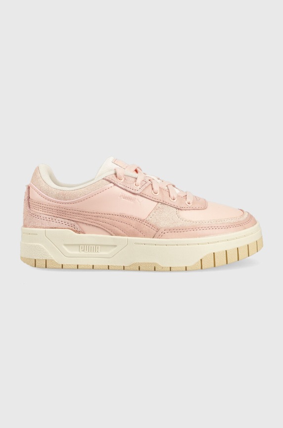Puma sneakersy Cali Dream Thrifted imitacja skóry licowej różowy 389869