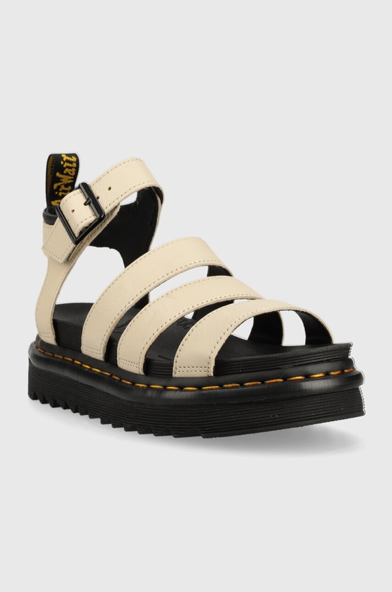 Dr. Martens sandały skórzane Blaire DM30706292 beżowy SS23