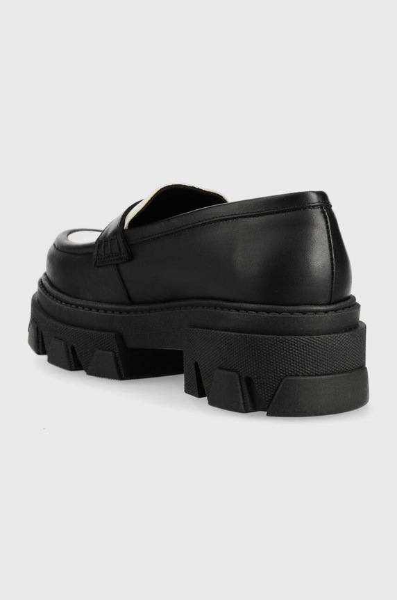 Obuwie Alohas mokasyny skórzane Trailblazer S00331.25 czarny