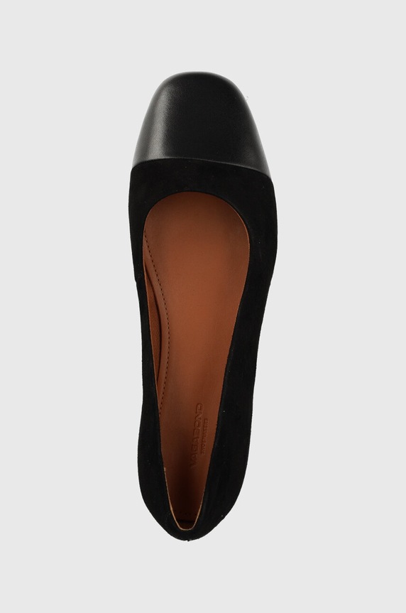 Vagabond Shoemakers balerini de piele Jolin negru 5508.642.92
