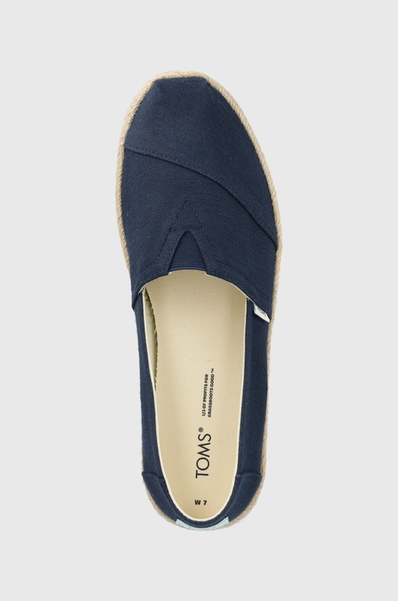 Espadrilky Toms Alpargata Rope námořnická modř 10019674