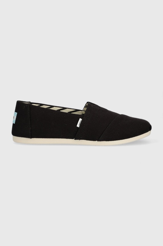 Toms espadryle Alpargata tekstylny czarny 10017732