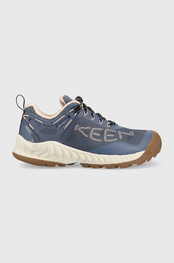 Boty Keen Nxis Evo WP nezateplené modrá 1026684