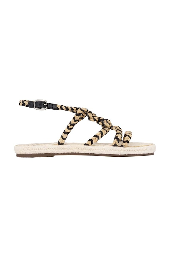 Manebi szandál Rope Sandals textil bézs F.7.5.Y0