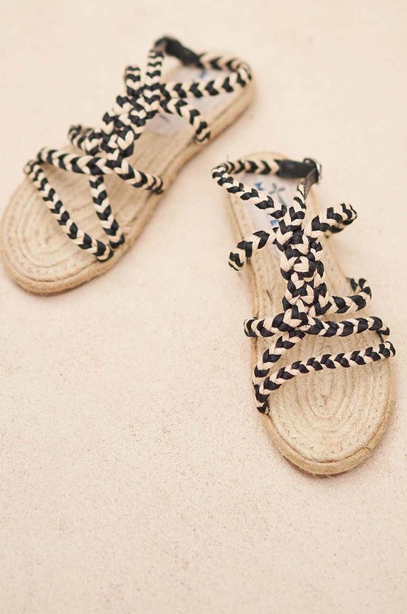 Manebi szandál Rope Sandals F.7.5.Y0 bézs SS26