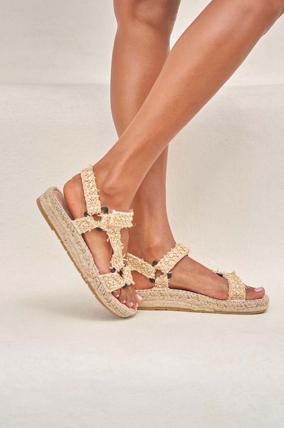 Obuwie Manebi sandały Hiking Sandals V.2.7.JH beżowy