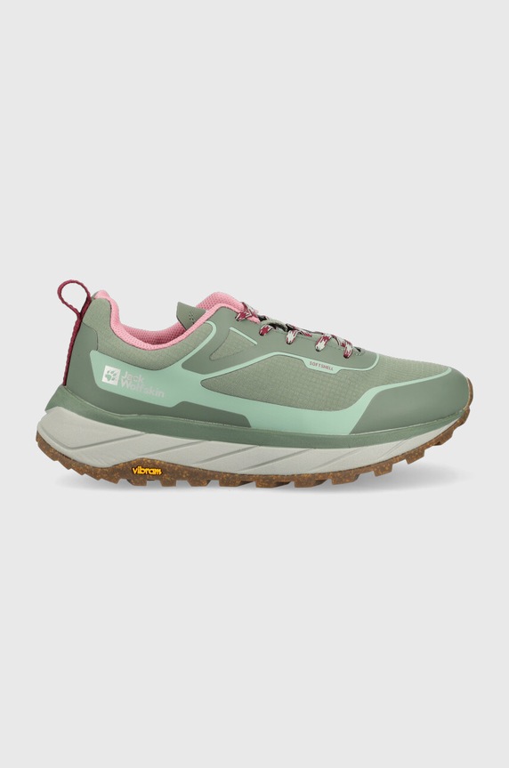 Jack Wolfskin buty Terrashelter Low syntetyczny zielony 4053831