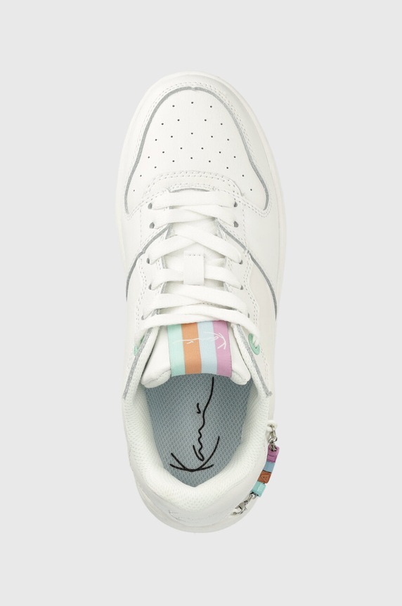 Karl Kani sneakersy skórzane 89 UP Logo PRM biały 1180627