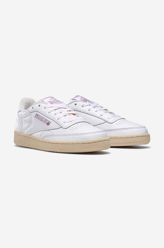 Kožené tenisky Reebok Classic Club C 85 Vintage biela GY9739