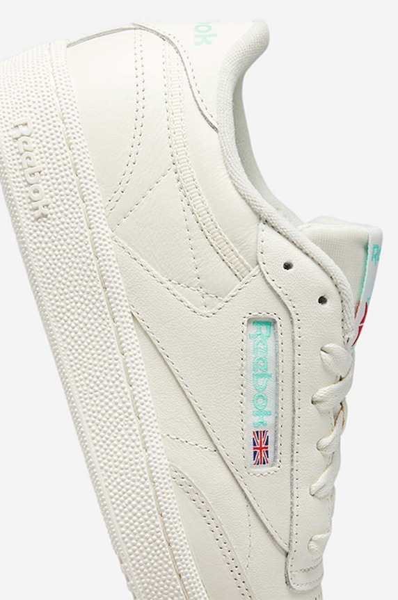 Kožené tenisky Reebok Classic Club C 85 HQ0947 HQ0947.100025378 béžová