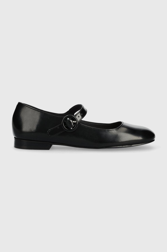Jonak balerini de piele DAURINE CUIR GLACE negru 3300192