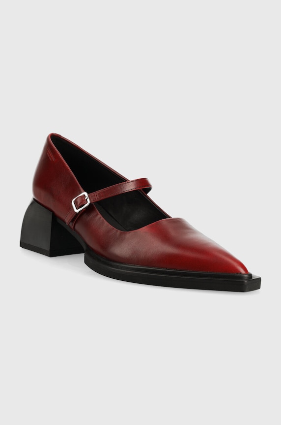 Шкіряні туфлі Vagabond Shoemakers Vivian 5553.018.47 бордо AW23