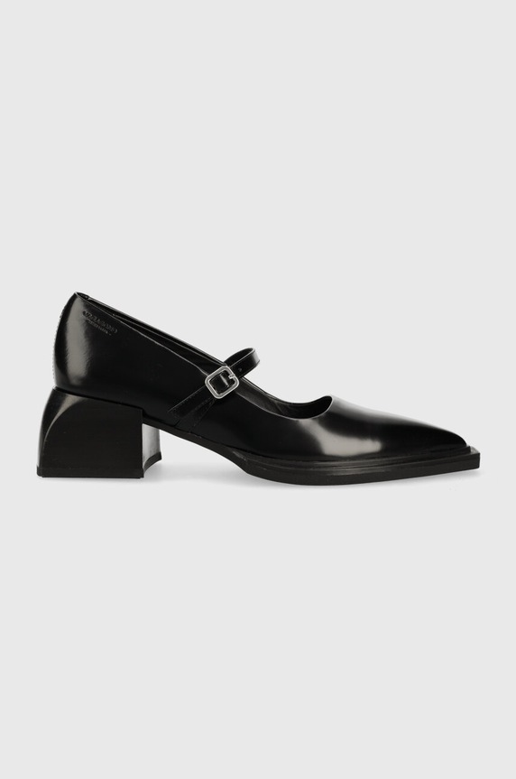 Vagabond Shoemakers bőr flip-flop Vivian magas fekete 5553.004.20