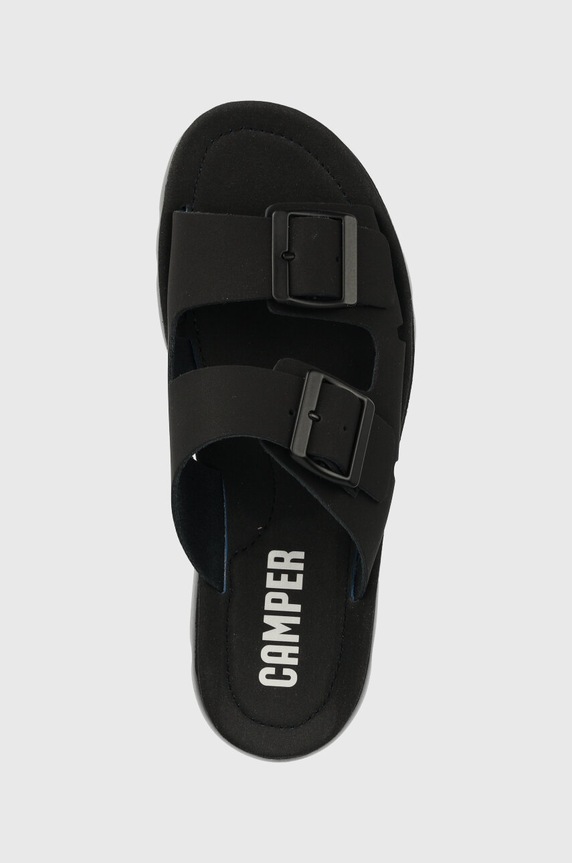 Camper klapki skórzane Oruga czarny K200633.007