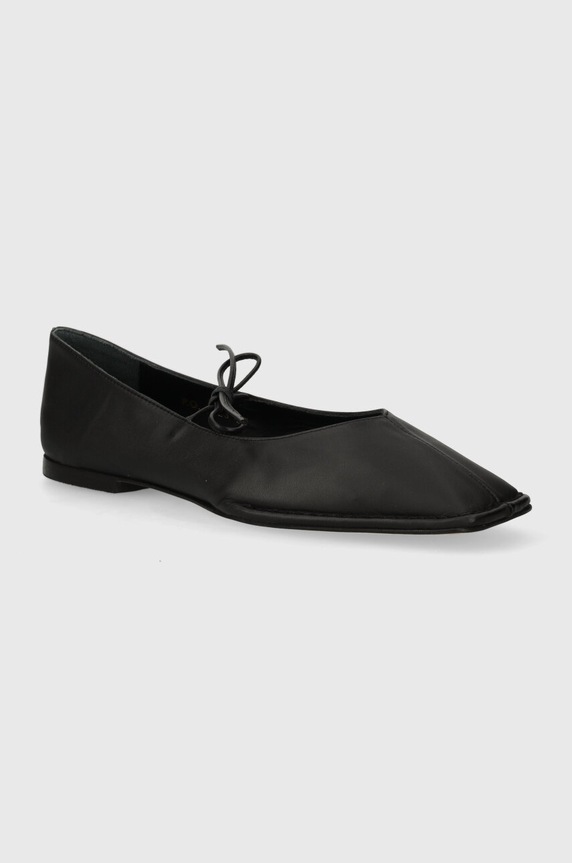Alohas baleriny skórzane Sway czarny S00191.25
