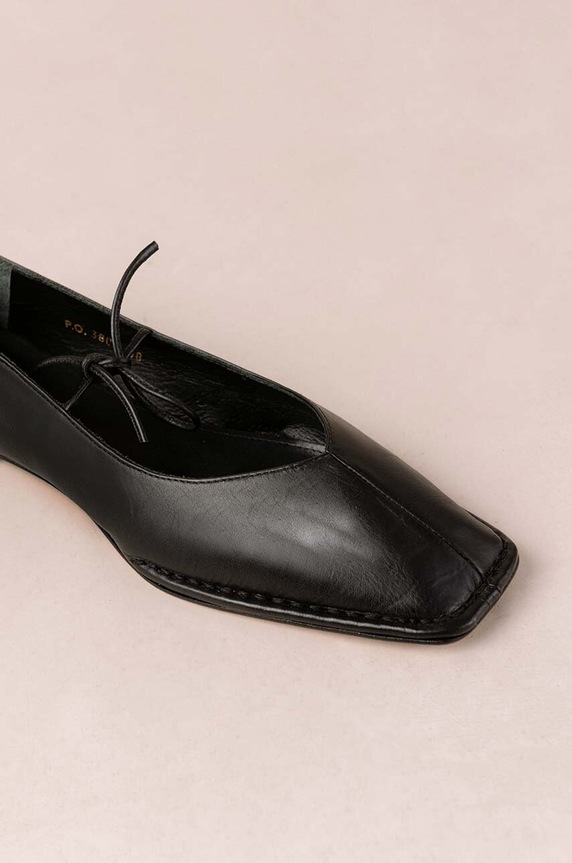 Alohas baleriny skórzane Sway S00191.25