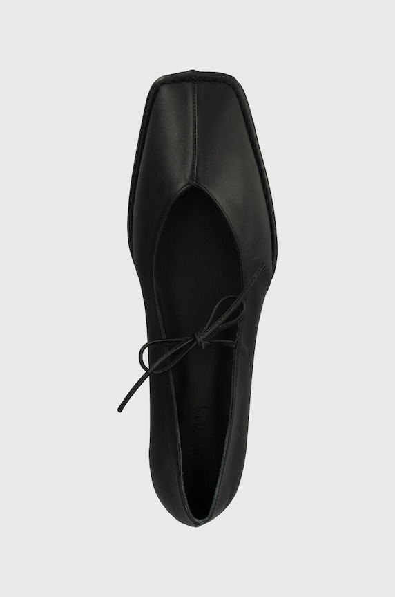 Alohas baleriny skórzane Sway czarny S00191.25