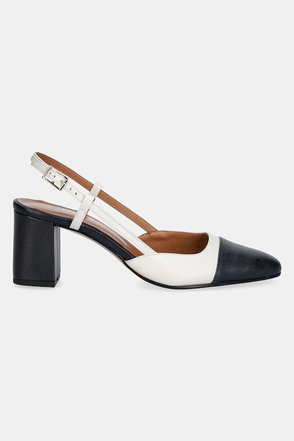 Jonak pantofi de piele DHAPOP CUIR 6000952 bej AW24