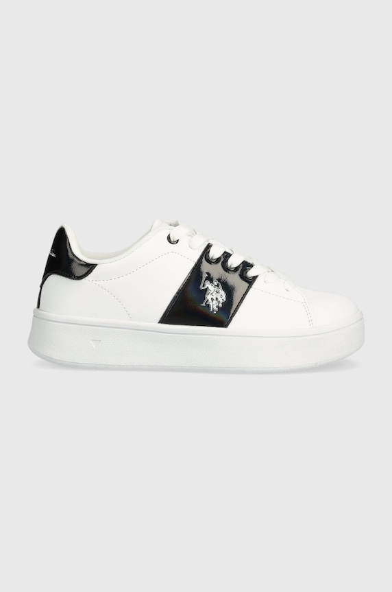 Tenisky U.S. Polo Assn. MARAYA plochá biela MARAYA002W.3Y1