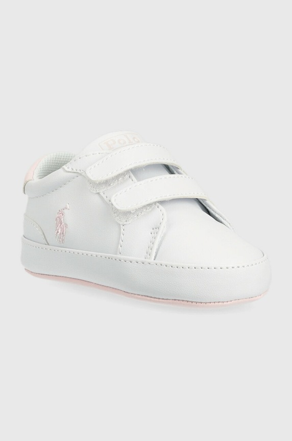 Polo Ralph Lauren sneakersy niemowlęce RL100733 biały SS26