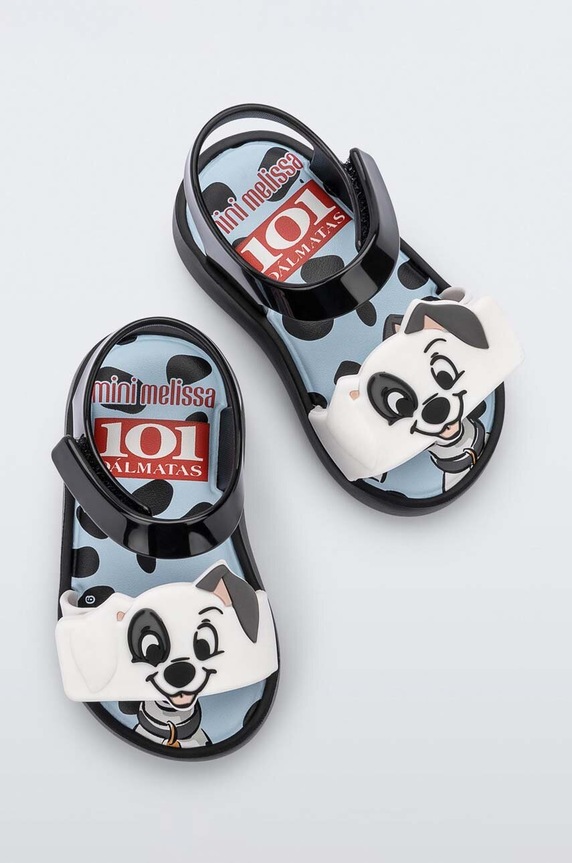 Дитячі сандалі Melissa x Disney Planet friendly чорний M.33755