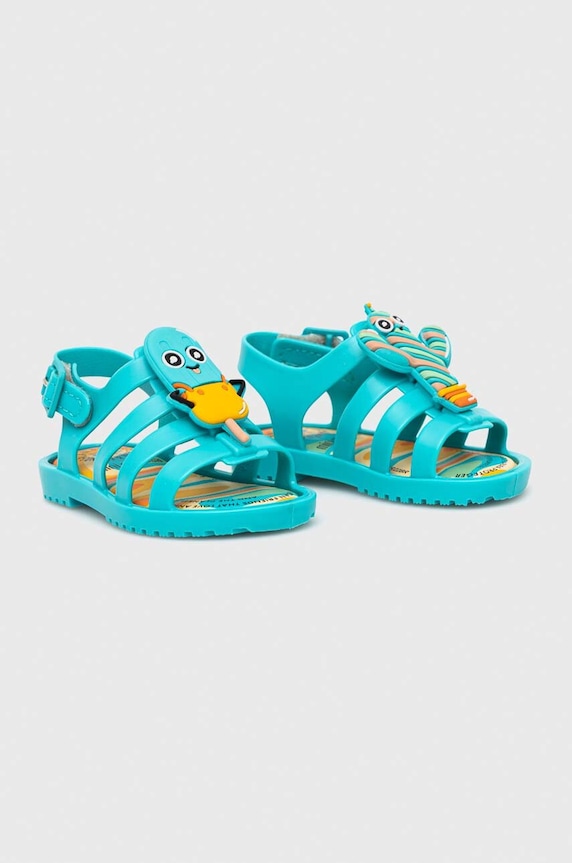 Dětské sandály Melissa Planet friendly tyrkysová M.33751