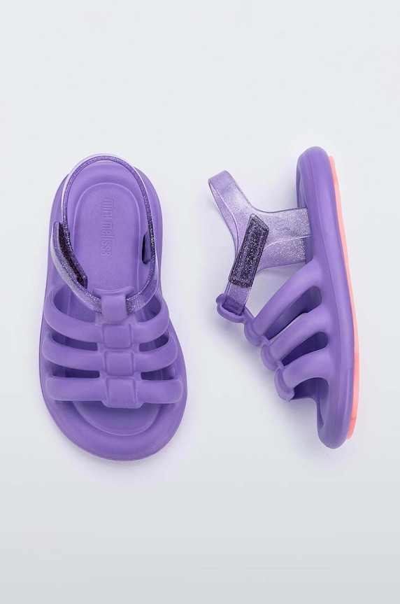 Dětské sandály Melissa Freesherman Planet friendly fialová M.33809