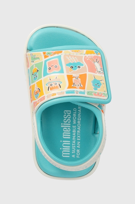 Παιδικά σανδάλια Melissa M.33832 τιρκουάζ SS23