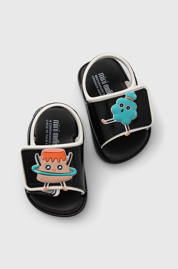 Dječje sandale Melissa sintetički crna M.33832