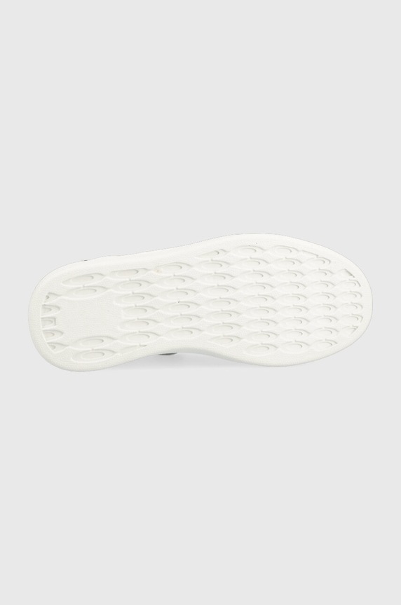 Kožené sneakers boty Patrizia Pepe Girl PPJ210.31.34 bílá