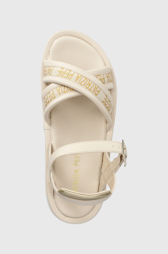 Patrizia Pepe gyerek szandál bézs PPJ223.35.41