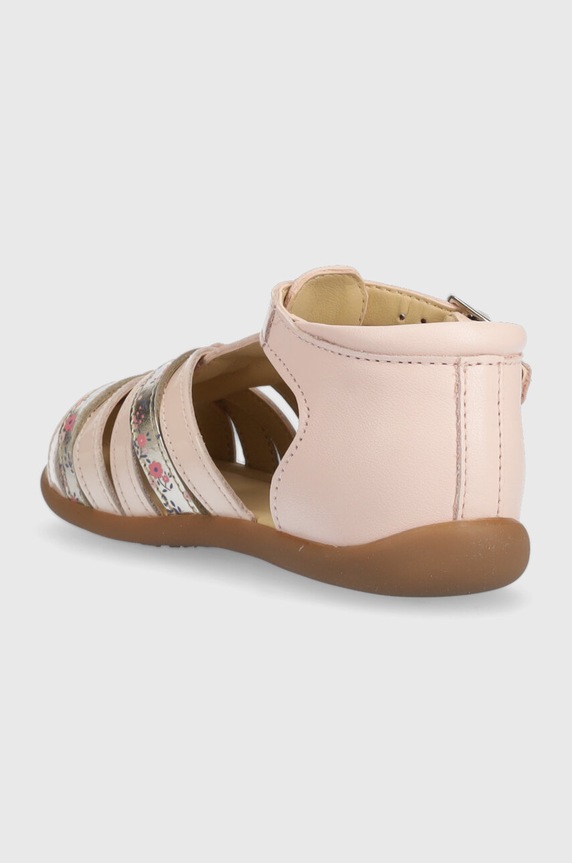 Fete Pom D'api sandale din piele pentru copii O1AQAA0402.24.25 roz