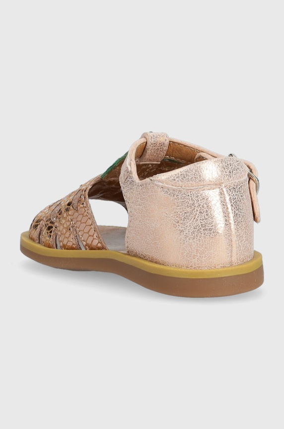 Lány Pom D'api gyerekszandál bőrből O1CBAT0401.19.23 rózsaszín