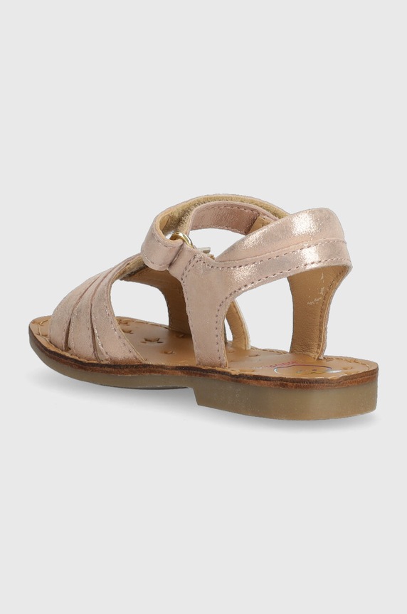 Lány Shoo Pom gyerekszandál bőrből O4RCAD0401.24.27 rózsaszín