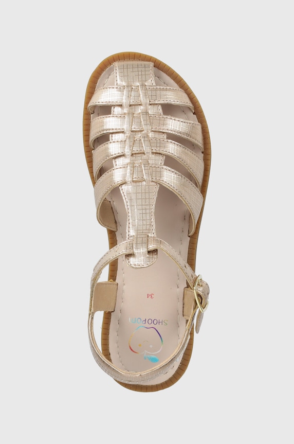 Shoo Pom sandały dziecięce złoty O4SABF0401.28.34