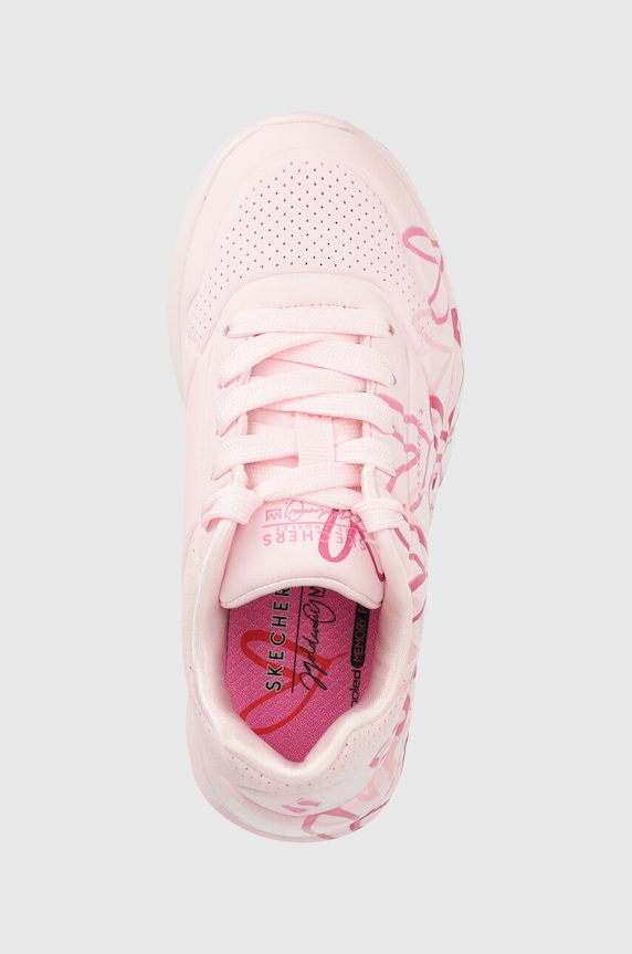 Skechers sneakersy dziecięce różowy 314065L.PPYX