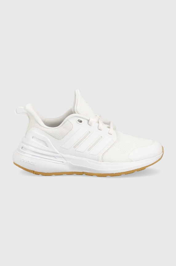 adidas sneakersy dziecięce RapidaSport K imitacja skóry licowej biały HP6129