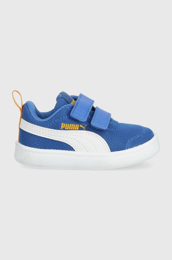 Puma gyerek sportcipő Courtflex v2 Mesh V Inf szintetikus kék 37175914.PPYX