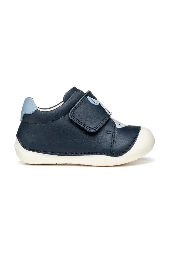 Geox gyerek bőr sportcipő B3539C.00085 kék SS25