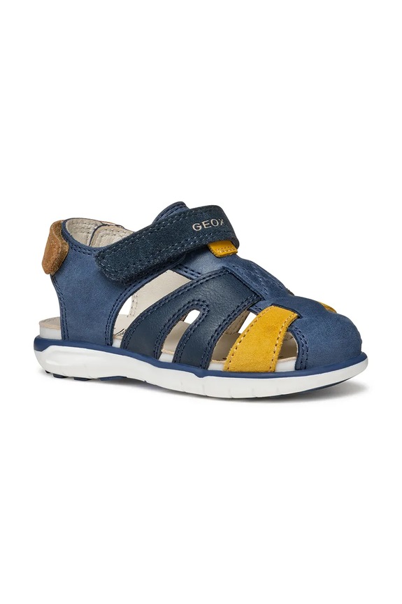 Geox sandale din piele pentru copii albastru B354LA.0CL22.24.27