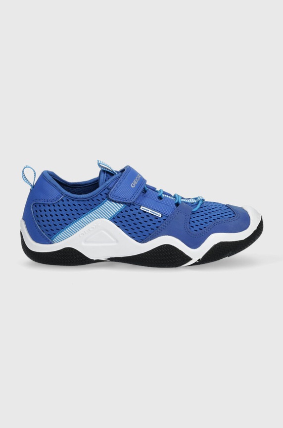 Geox pantofi copii imitatie de piele albastru J3530A.01450.36.39