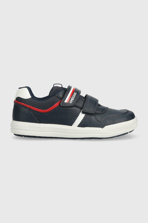 Geox sneakersy dziecięce imitacja skóry licowej granatowy J354AA.0BC14.28.35