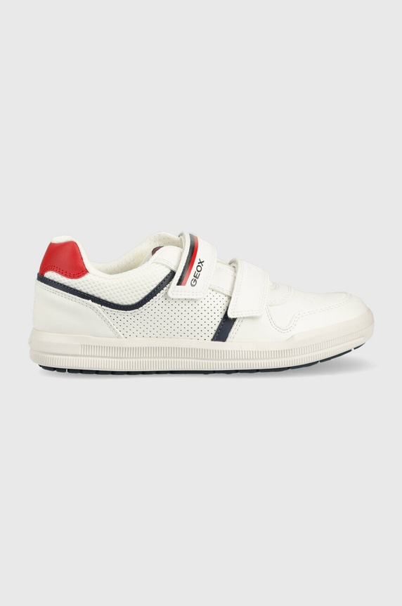 Geox sneakersy dziecięce imitacja skóry licowej biały J354AA.0BC14.36.39
