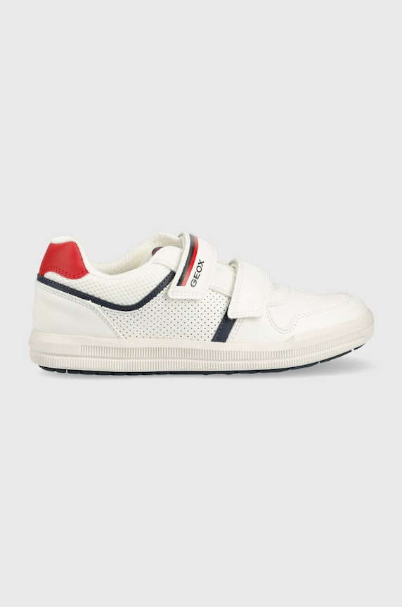 Geox sneakersy dziecięce imitacja skóry licowej biały J354AA.0BC14.36.39