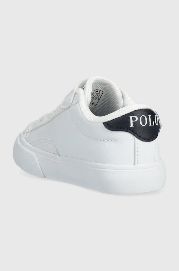 Băieți Polo Ralph Lauren sneakers pentru copii RF104104.19.26 alb