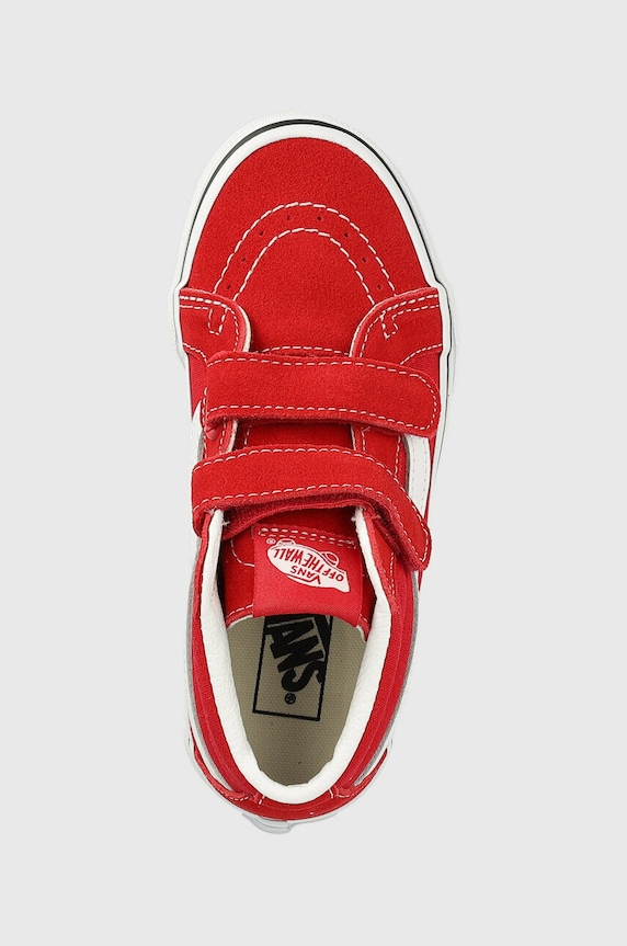 Vans trampki dziecięce UY SK8-Mid Reissue V FORMULA ONE/TRU czerwony VN00018TH1N1