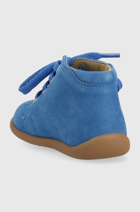 Fiú Pom D'api gyerek félcipő velúrból O1AFAS0407.18.23 kék