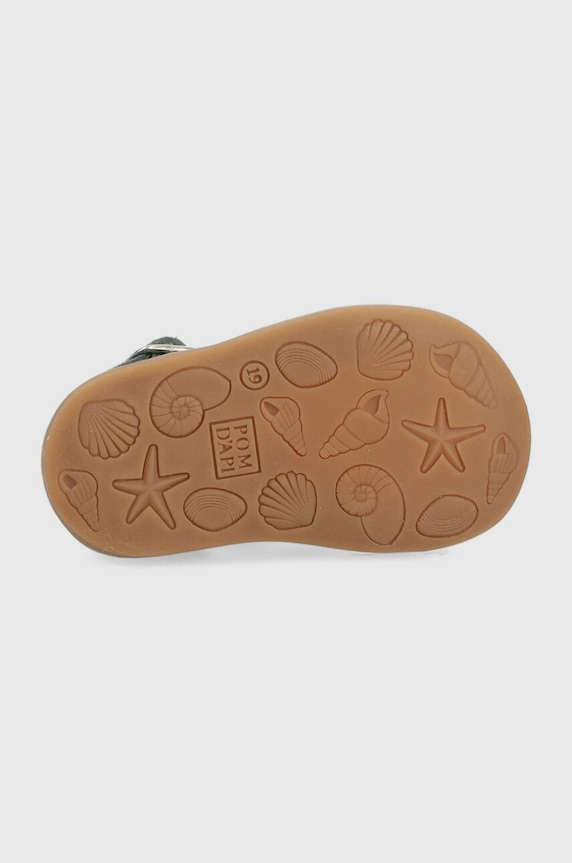 Pom D'api sandale din piele intoarsa pentru copii O1CJAE0402.19.23 albastru