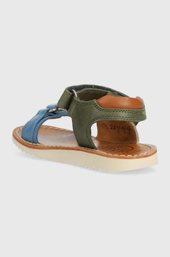 Băieți Pom D'api sandale din piele pentru copii O1EBDE0405.24.27 multicolor