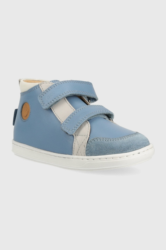 Shoo Pom incaltaminte din piele pentru copii O4DJAB0403 albastru SS23
